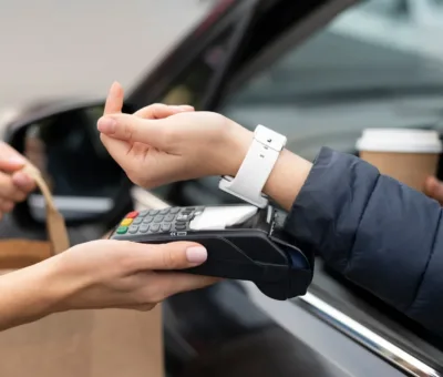 płatność zbliżeniowa za pomocą smartwatcha