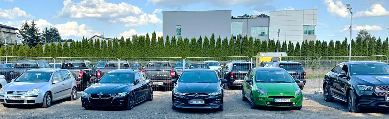 parking przy lotnisku Chopina - Warszawa Okęcie